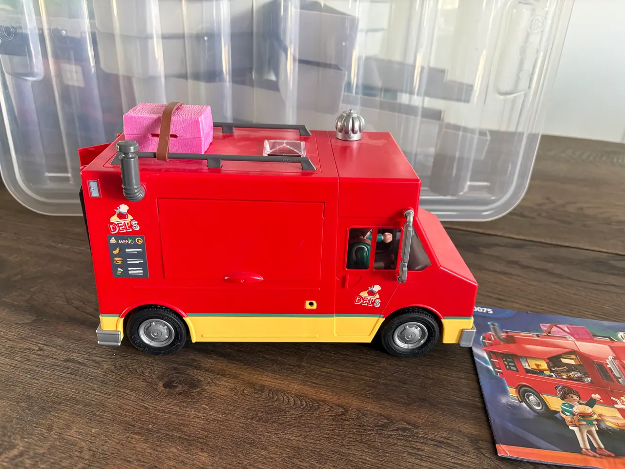 Billede 3 - PLAYMOBIL Del’s foodtruck 70075