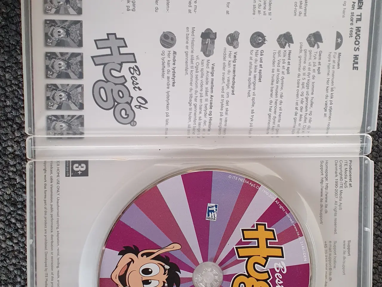 Billede 3 - RETRO VINTAGE  HUGO  PC spil