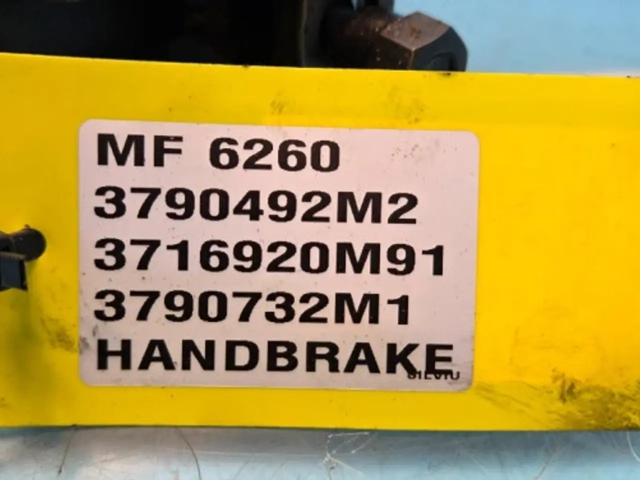 Billede 10 - Massey Ferguson 6260 Håndbremse 3790492M2