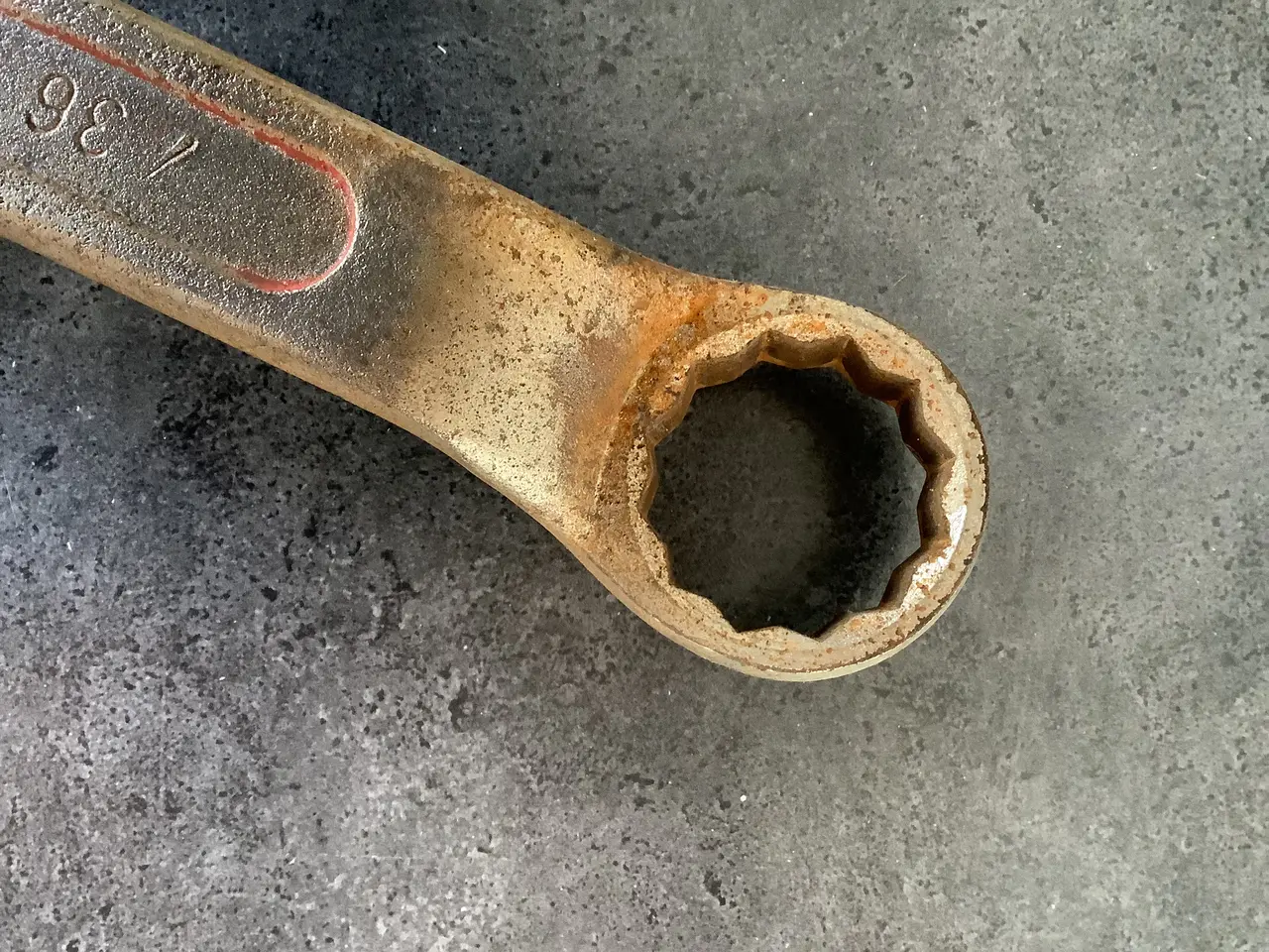 Billede 4 - BAHCO. Ring-gaffelnøgle 36