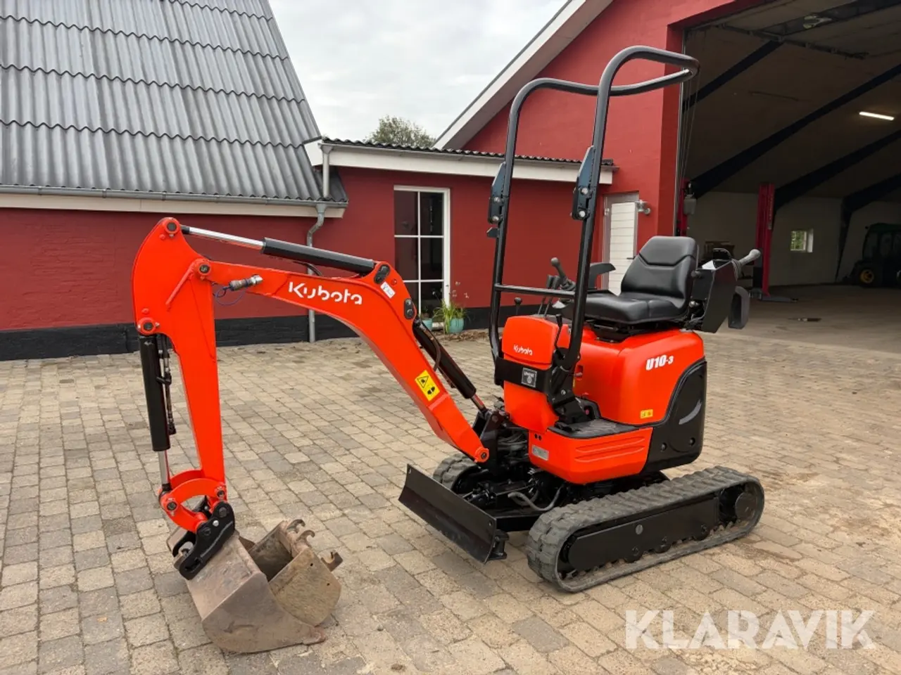 Billede 1 - Minigraver Kubota U10-3 med joystick
