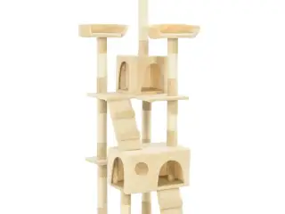 Kradsetræ til katte med sisal 170 cm beige