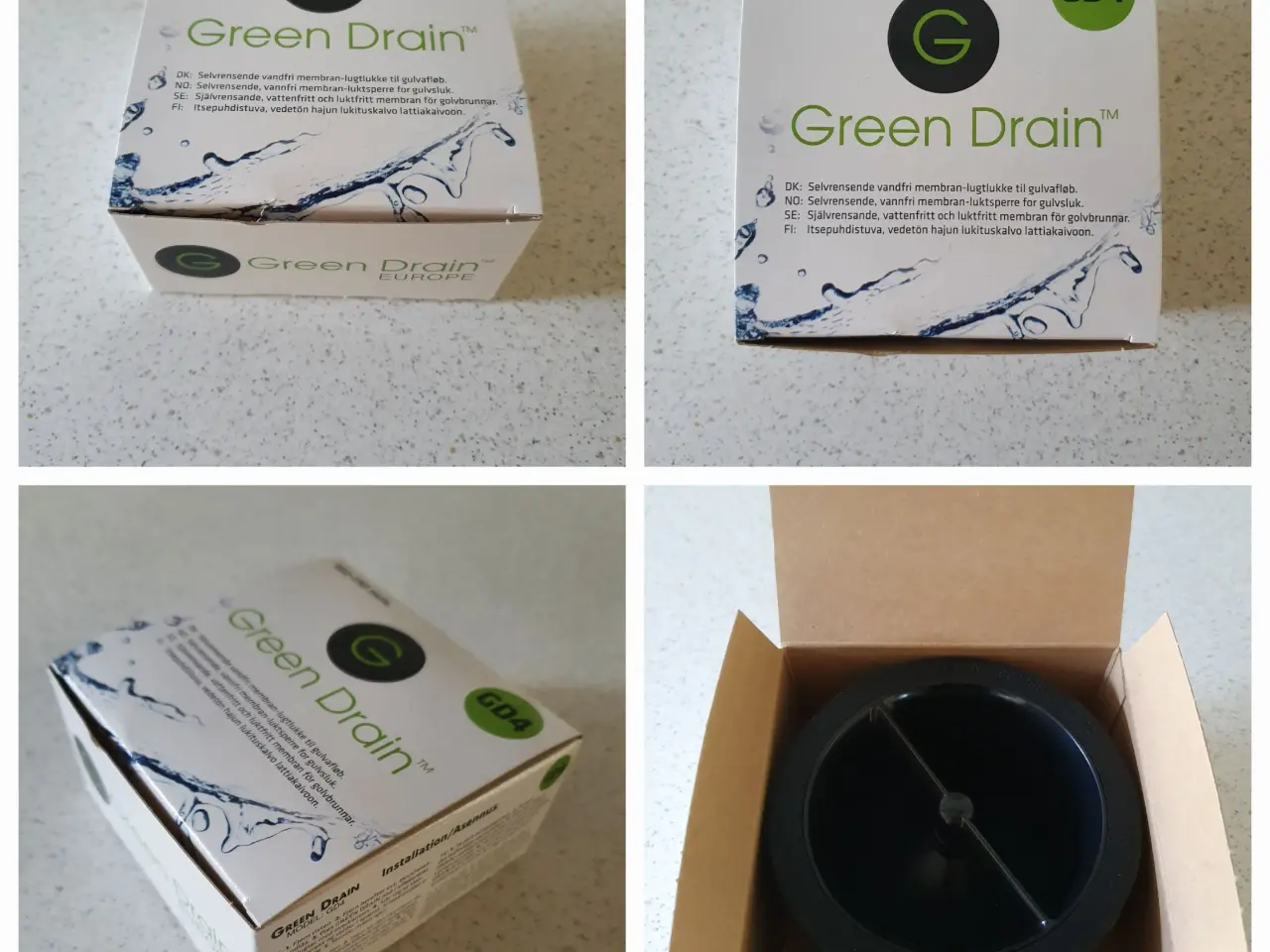 Billede 3 - Green Drain GD4 vandlås 