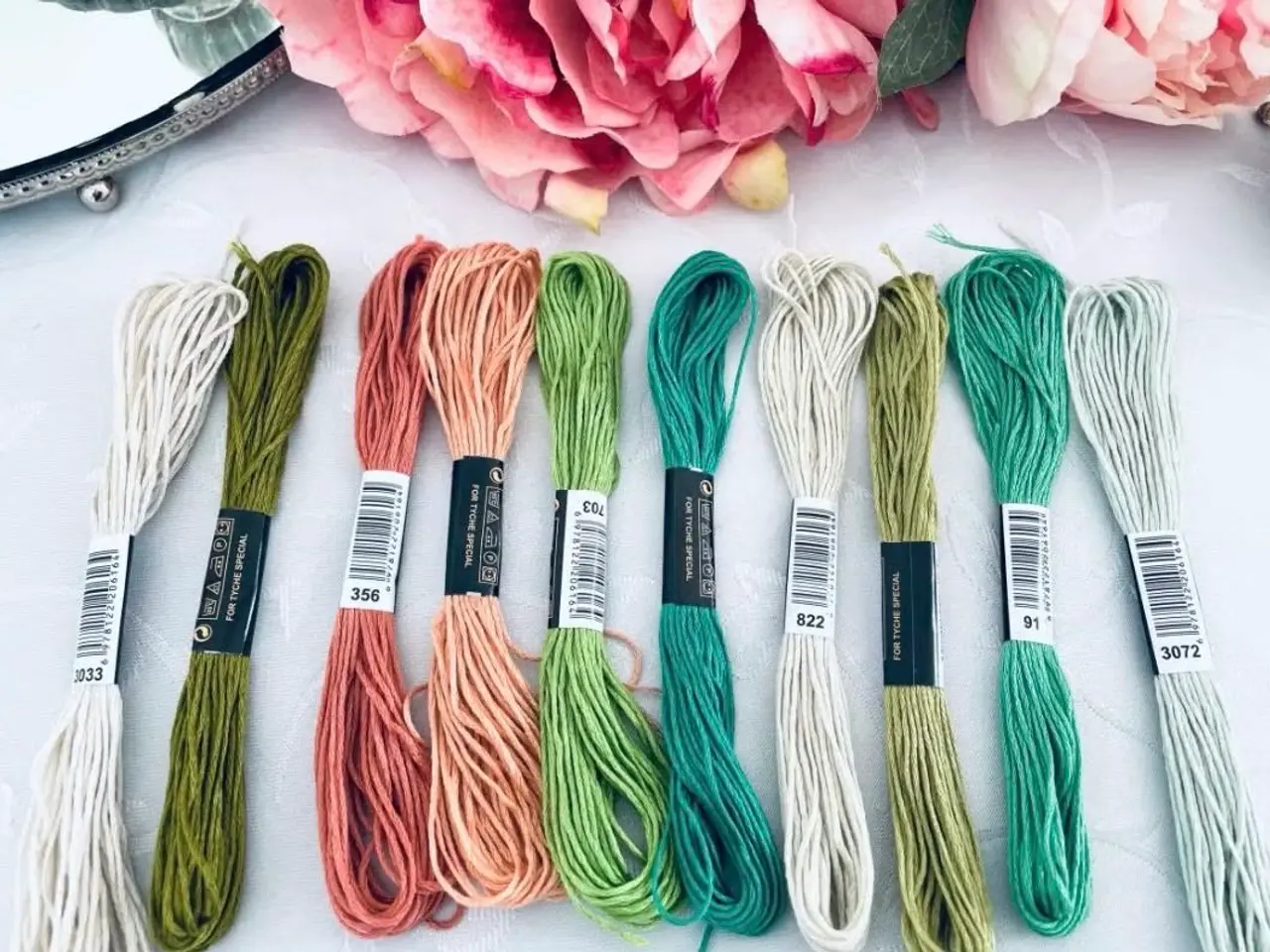 Billede 1 - Broderigarn blandet 