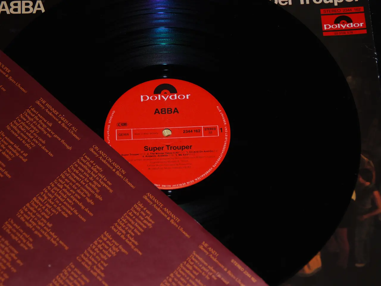 Billede 4 - Vinylplade med ABBA