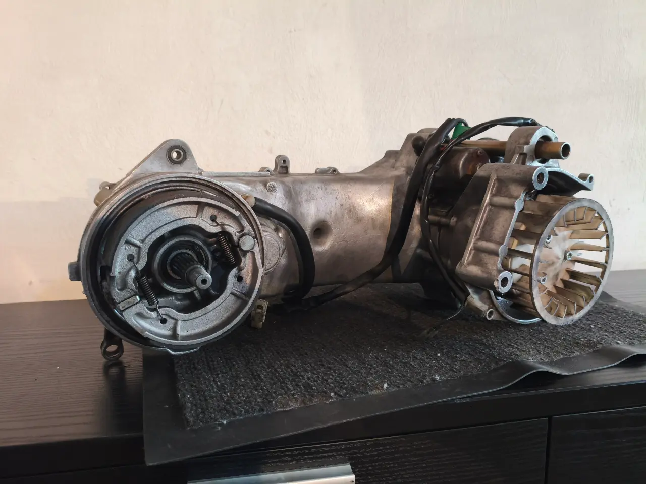 Billede 9 - 125cc minarelli 4VP motor med kick og blæse