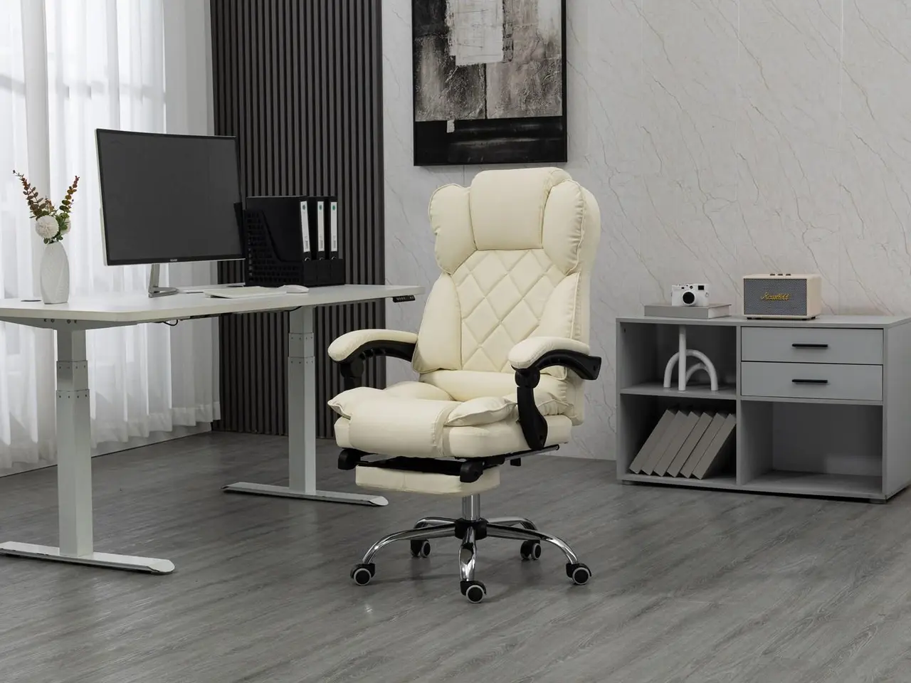 Billede 4 - Kontorstol Activejet YK7416 - beige