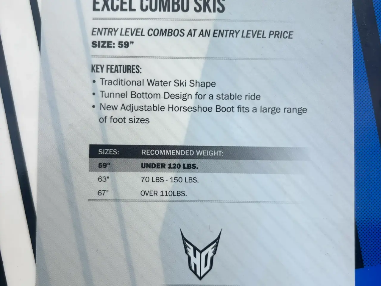 Billede 2 - HO Excel Combo vandski