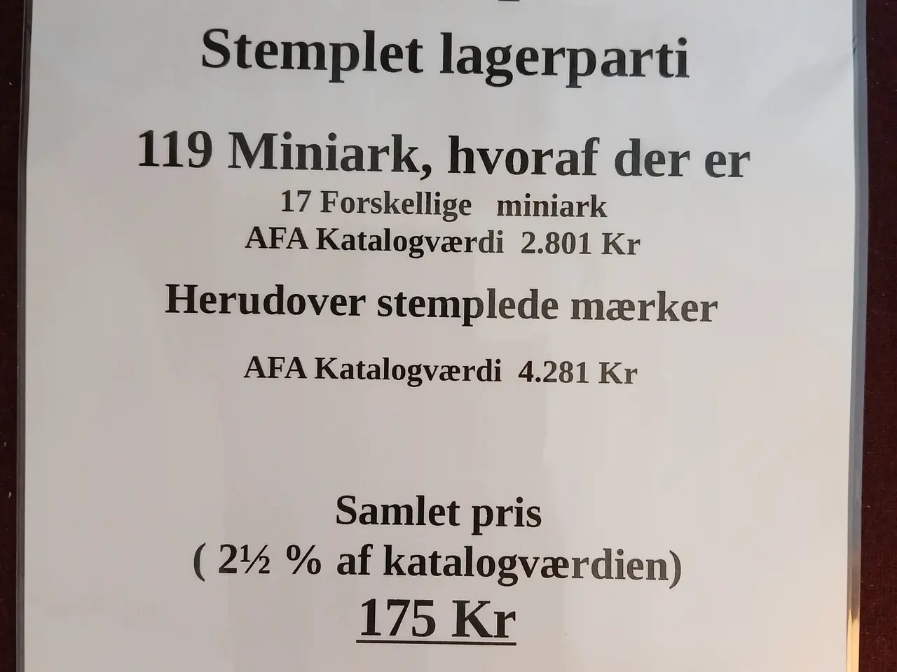 Billede 1 - Vesttyskland (493) Stemplet lagerparti miniark mm