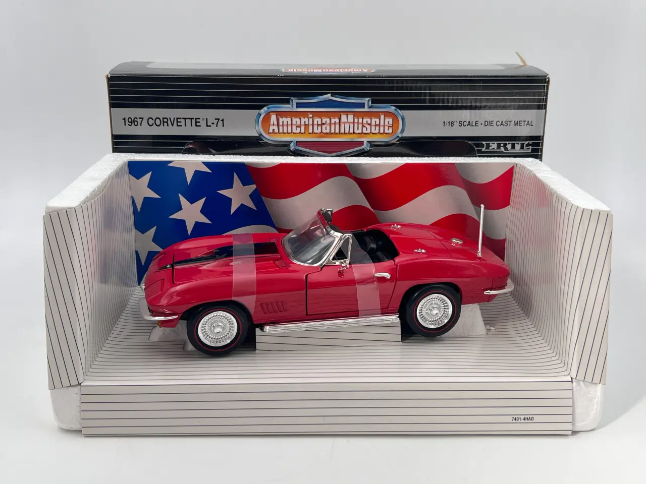 Billede 2 - 1967 Chevrolet Corvette L-71 1:18 Super flot