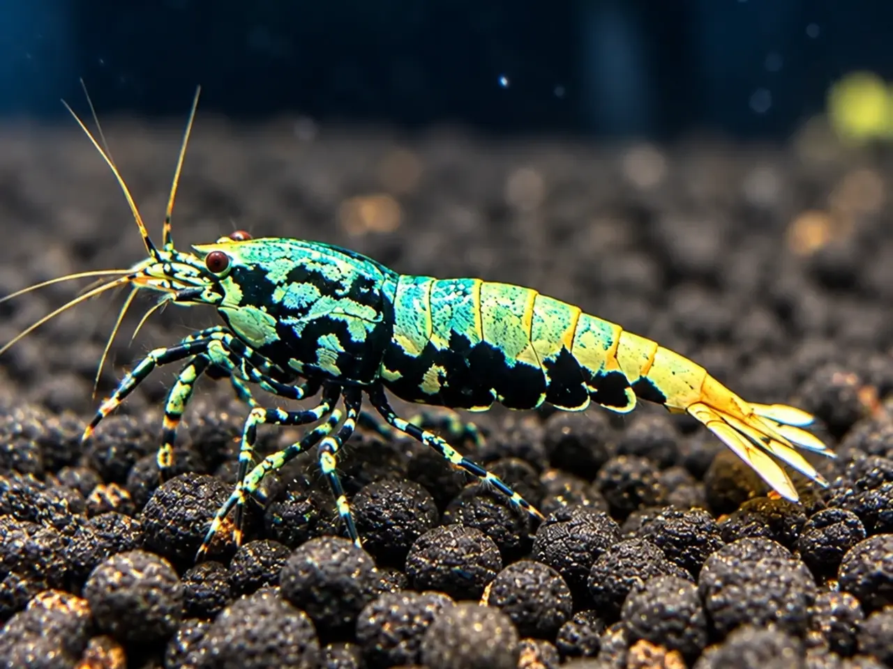 Billede 6 - Galaxy Fishbone Rejer – Caridina sp.
