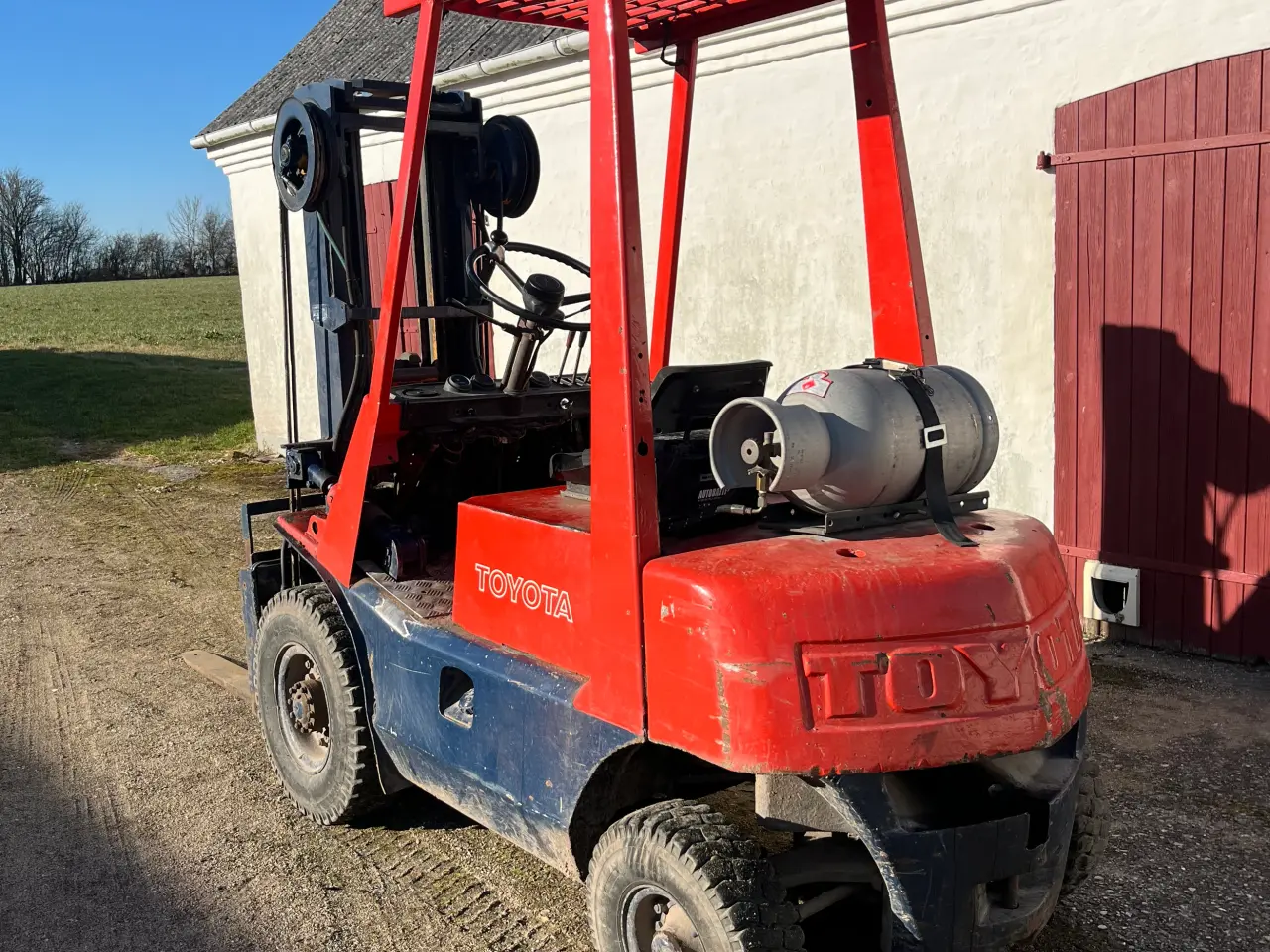 Billede 3 - Toyota FG20 gastruck med Triplex,gaffelflyt/sidesk