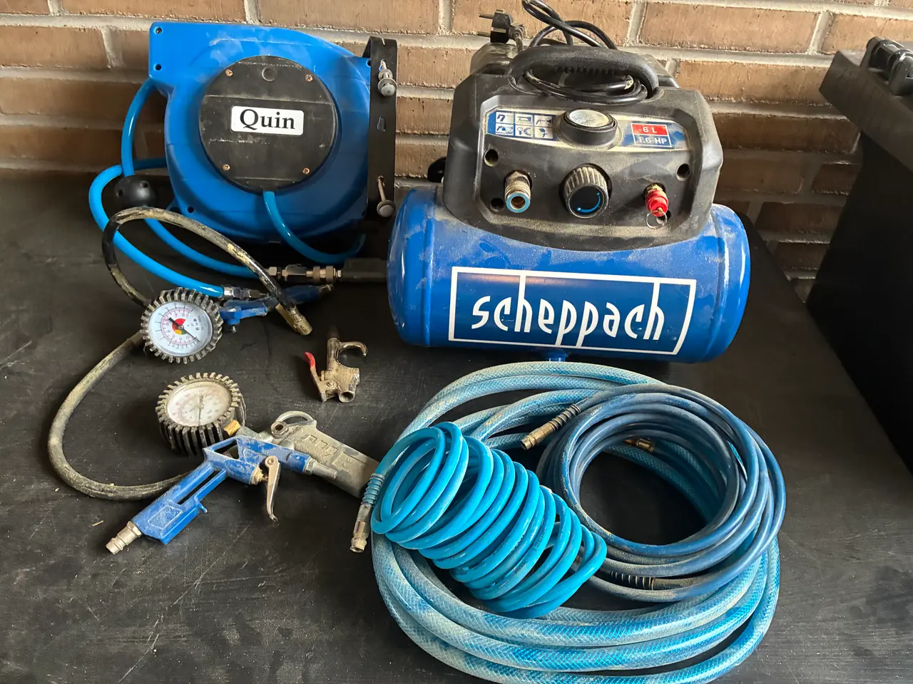 Billede 3 - Sheppach kompressor m.m