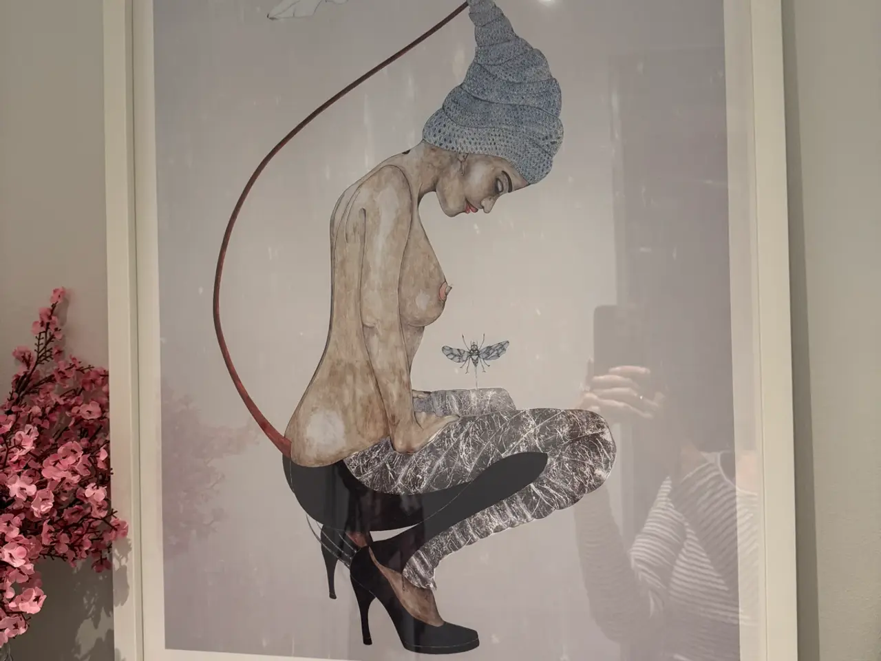 Billede 1 - Sussi Trampedach plakater i hvad ramme.
