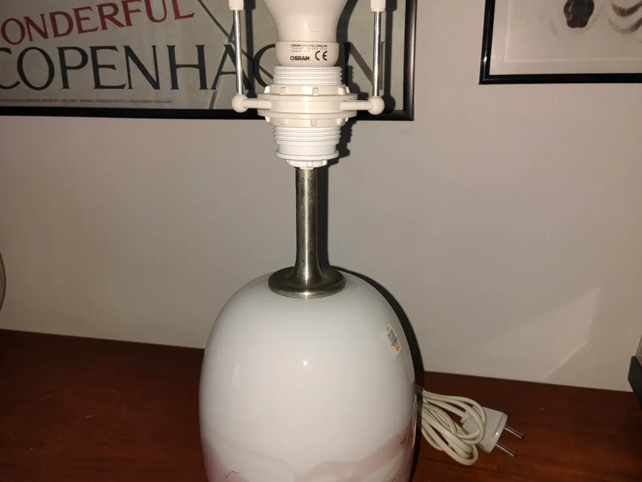 Billede 1 - Sakura bordlampe fra Holmegaard