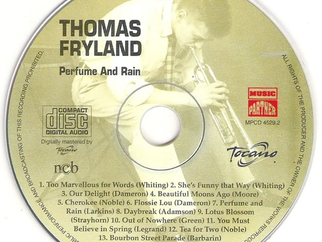 Billede 4 - Thomas Fryland – Perfume And Rain – CD