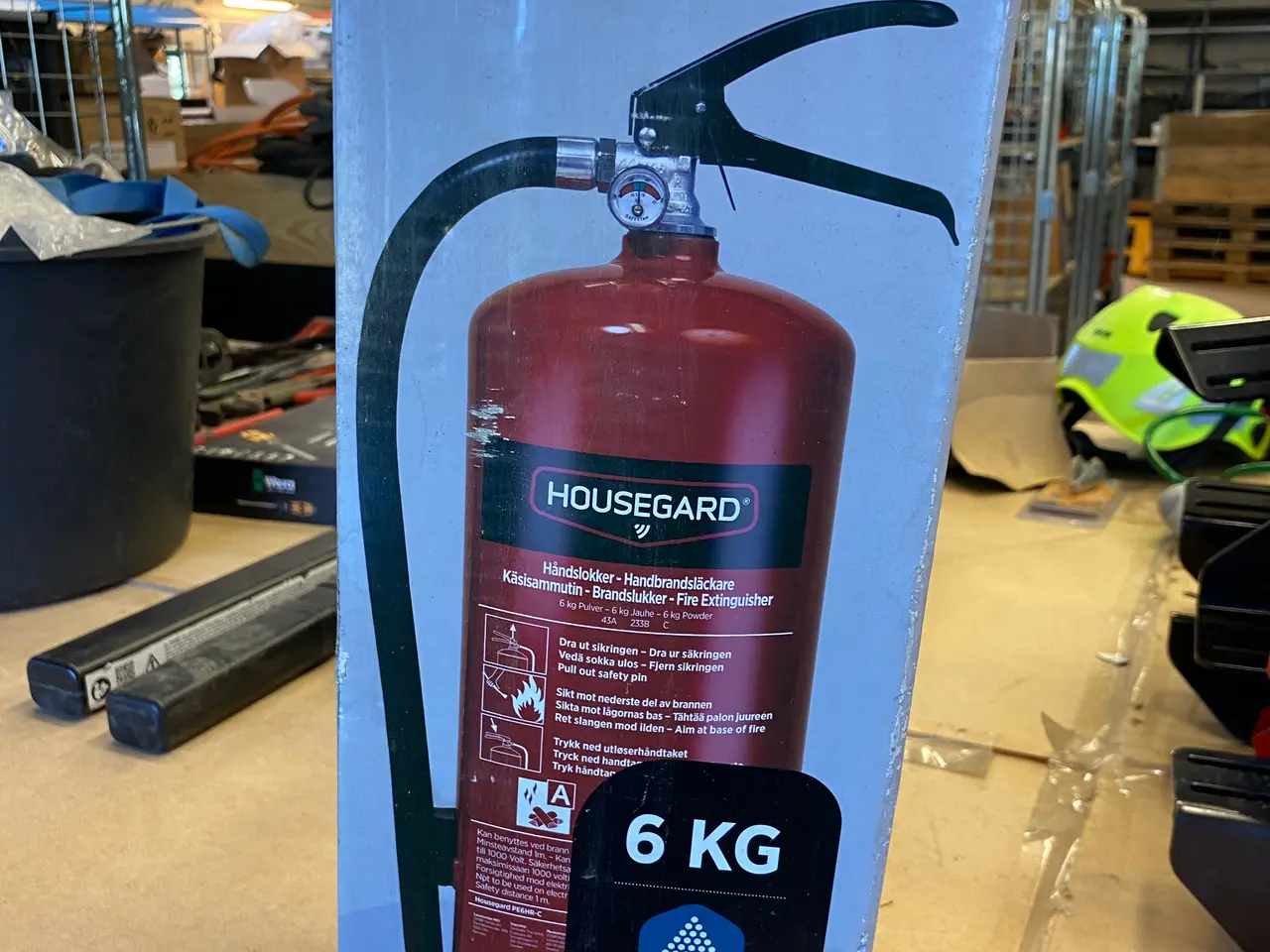 Billede 1 - Pulverslukker 6kg.