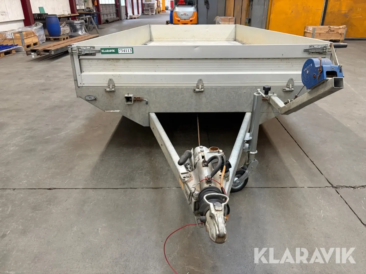 Billede 8 - Maskintrailer Variant 3522L5 - 3.500kg - 3 akslet
