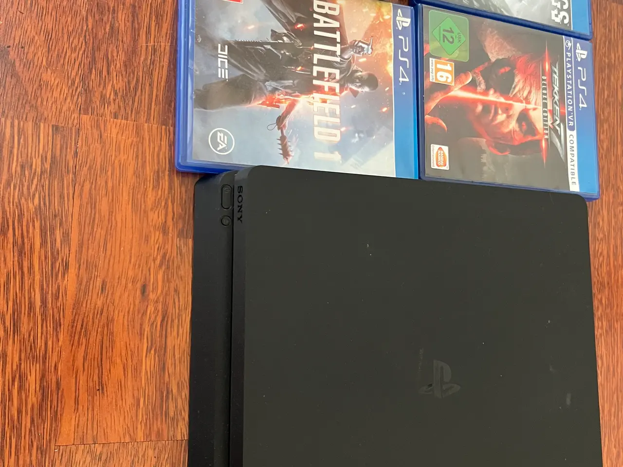 Billede 1 - Playstation 4 slim 1TB og 3 spil
