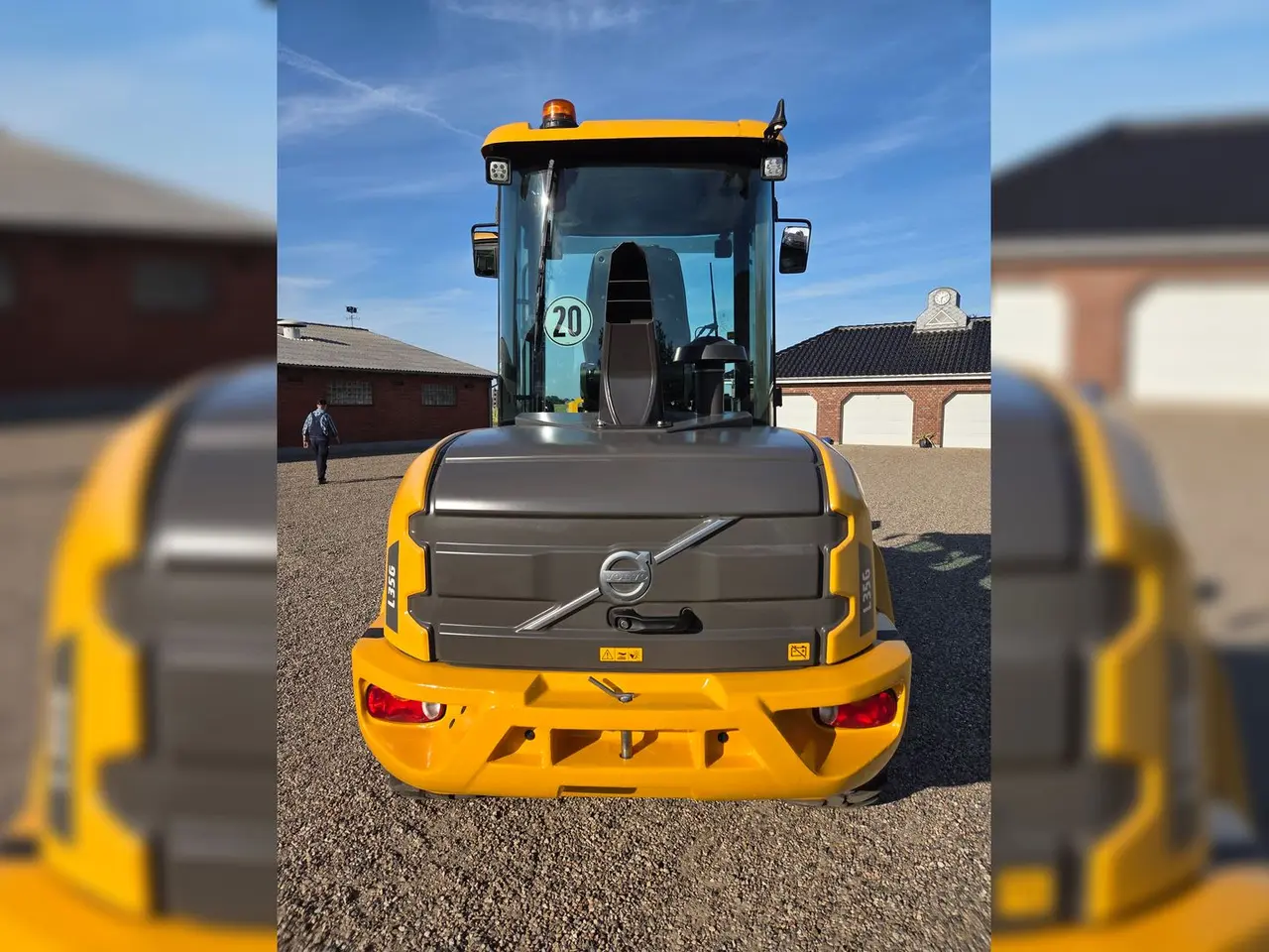 Billede 3 - Volvo L 35 G årg. 2023 med kun 880 timer, ser ud som ny.