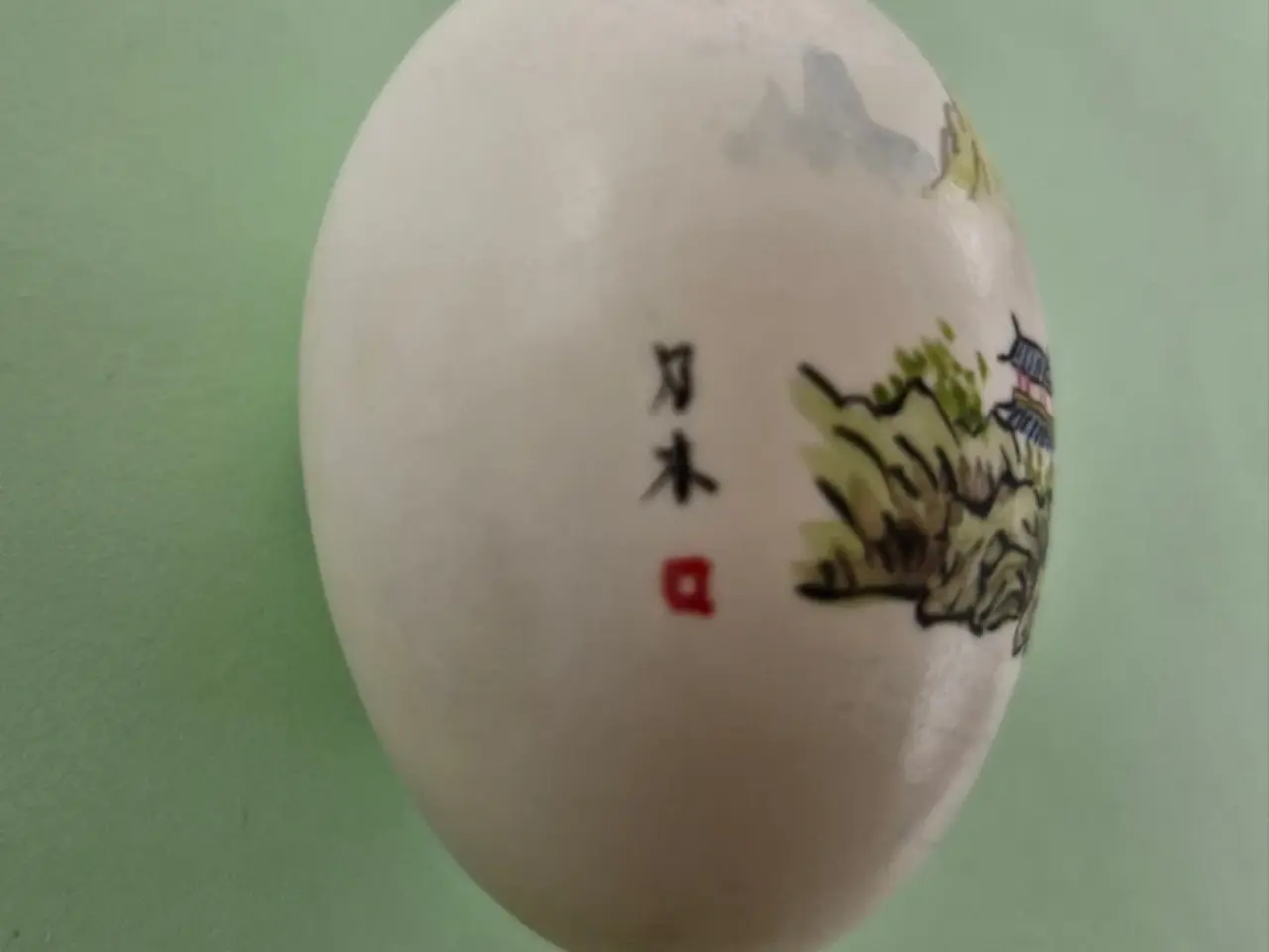 Billede 6 - Japansk bemalet Æg