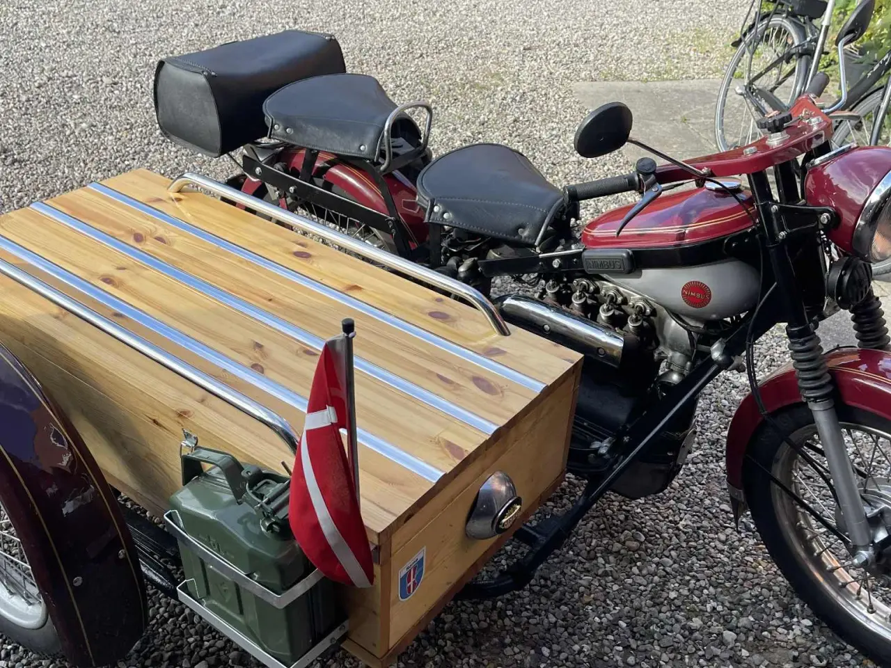 Billede 14 - Nimbus C 750 1953 med flot sidevogn