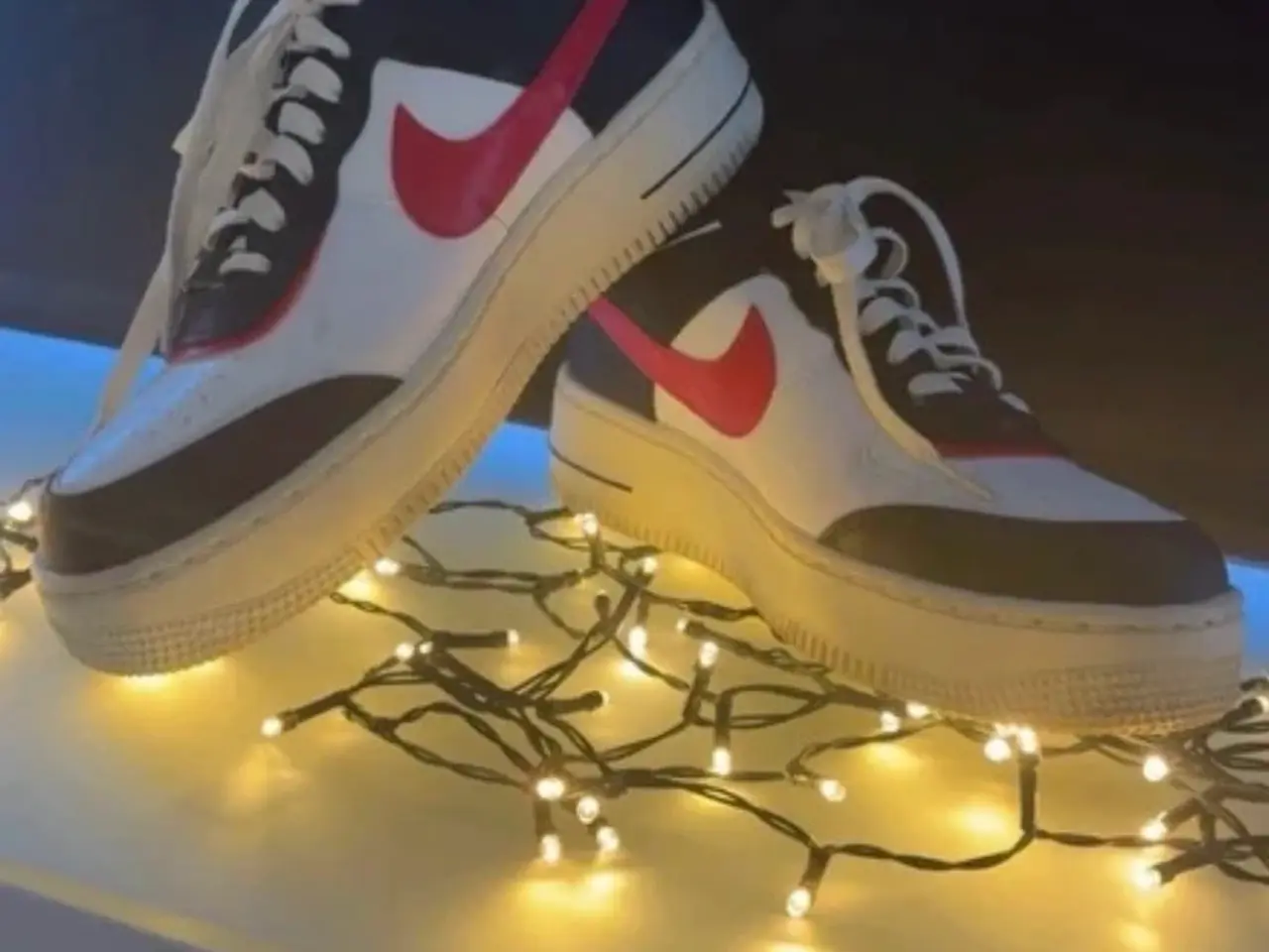 Billede 1 - Nike force 1 ❤️🖤