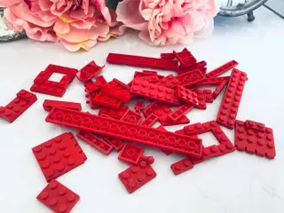 Lego, blandet, rød