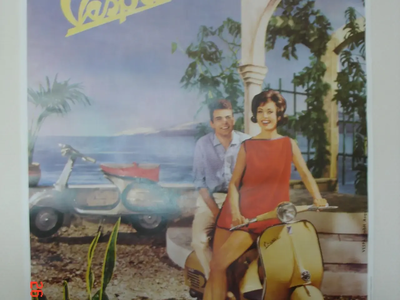 Billede 1 - Vespa plakat