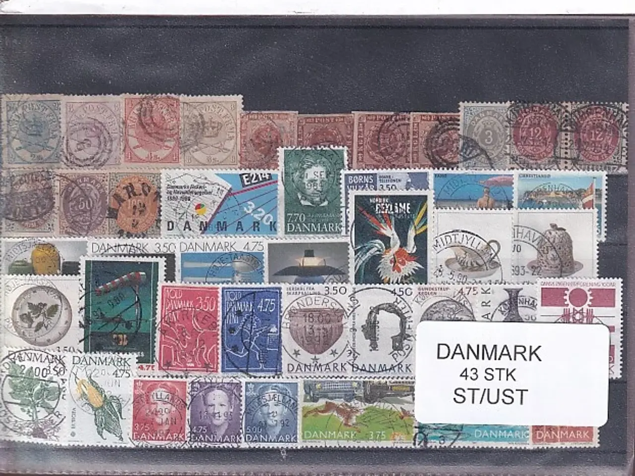 Billede 1 - Danmark Samling - 43 Stk. Stemplet/Ustemplet