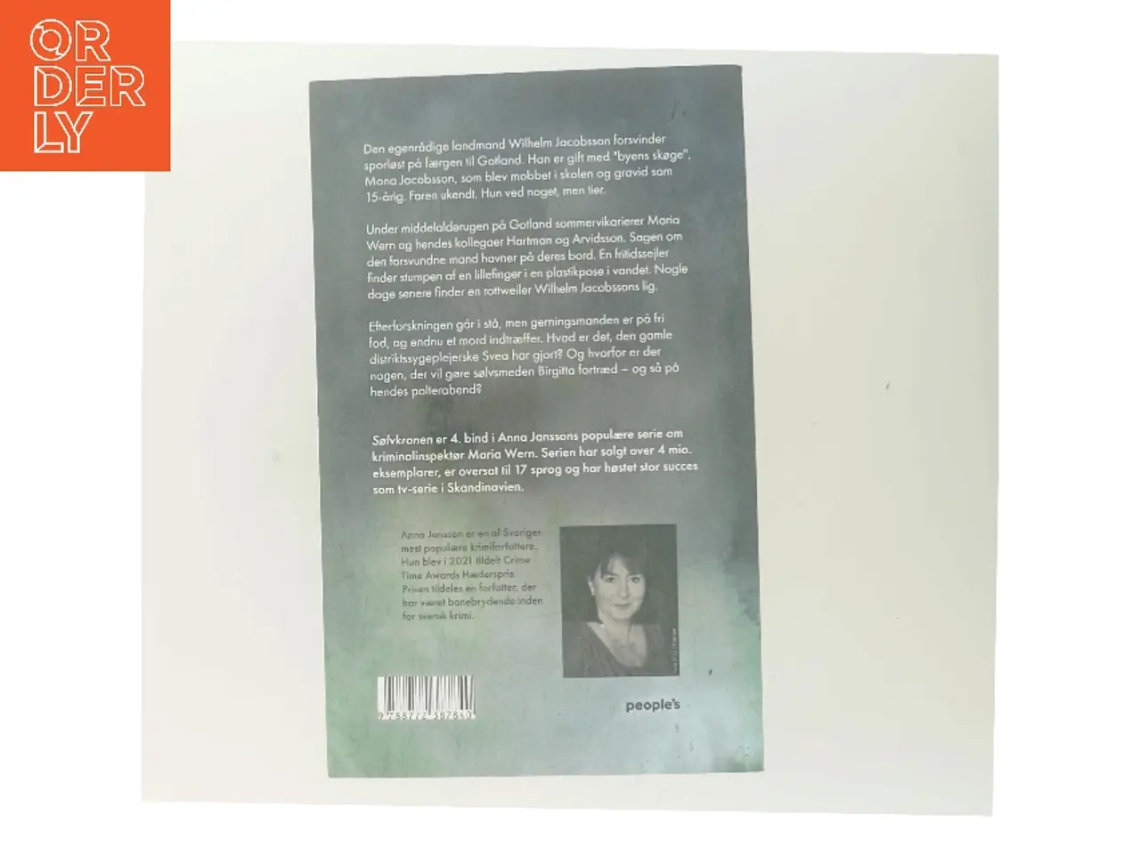 Billede 3 - Sølvkronen : kriminalroman af Anna Jansson (Bog)
