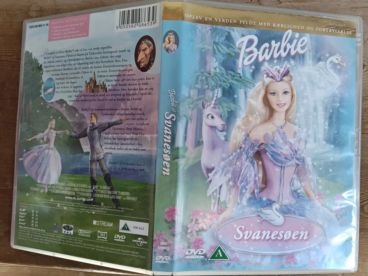 Billede 1 - Barbie Svanesøen DVD