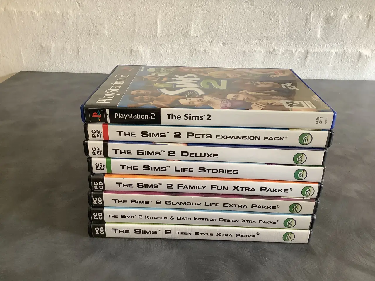 Billede 1 - 7 stk The Sims 2