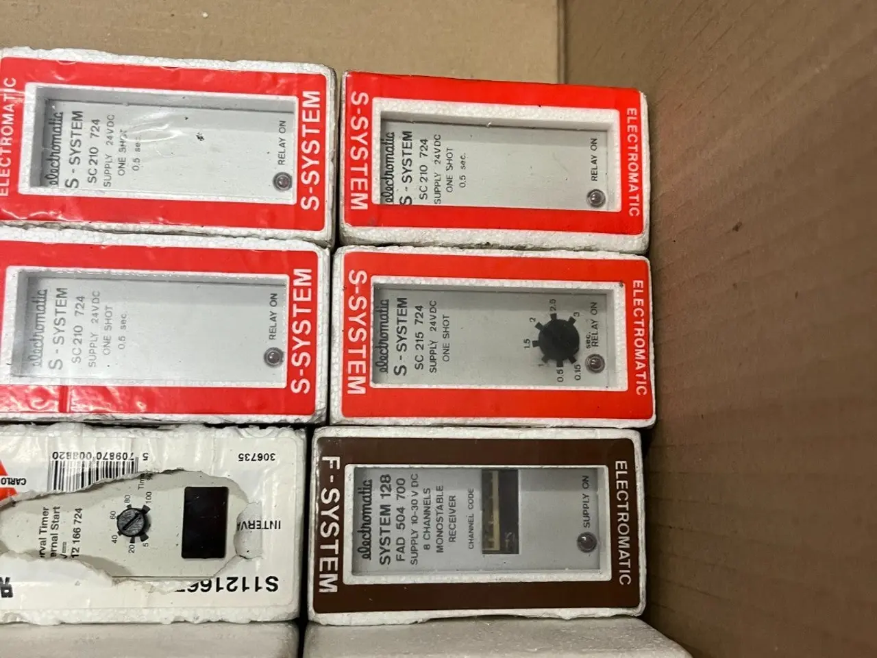 Billede 9 - parti 16x Electromatic S‑System Timers SC210 724