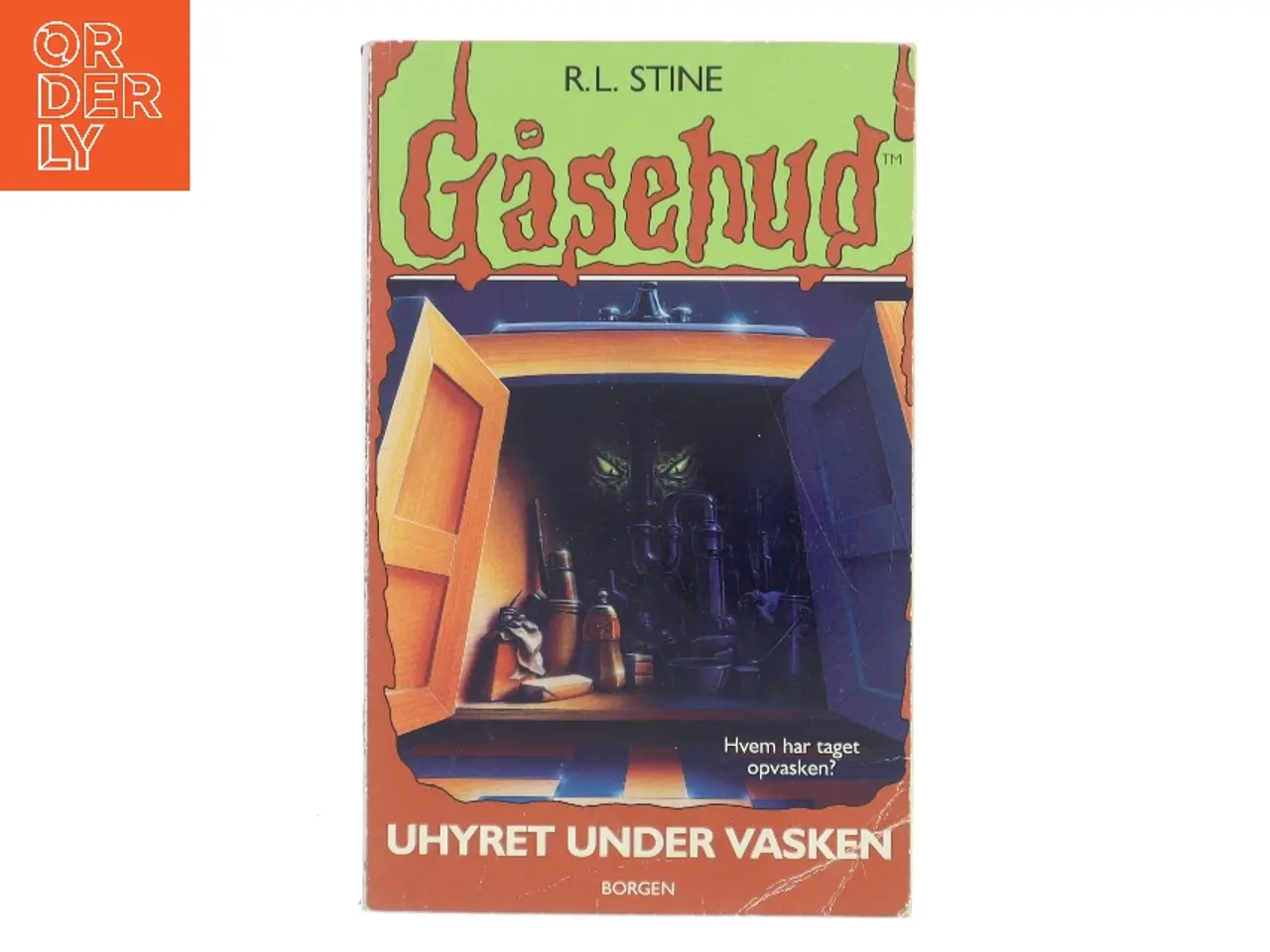 Billede 1 - Uhyret under vasken af R. L. Stine (Bog)