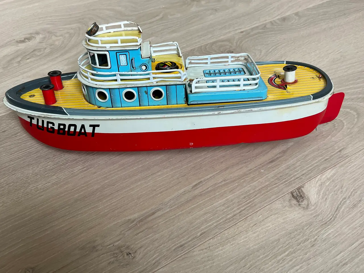 Billede 1 - Vintage Tugboat bliklegetøj