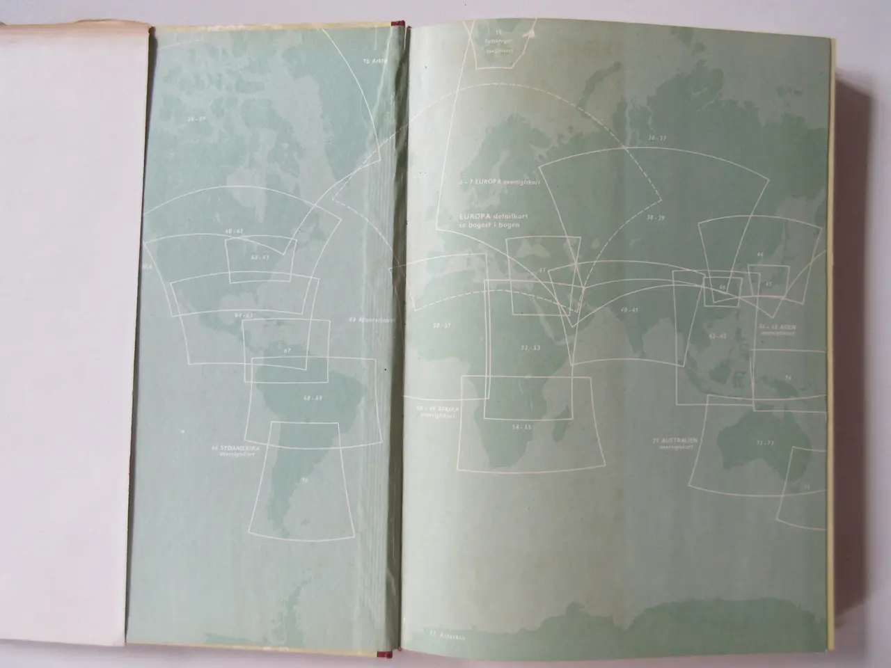 Billede 3 - Union Verdens Atlas (årgang 1962)