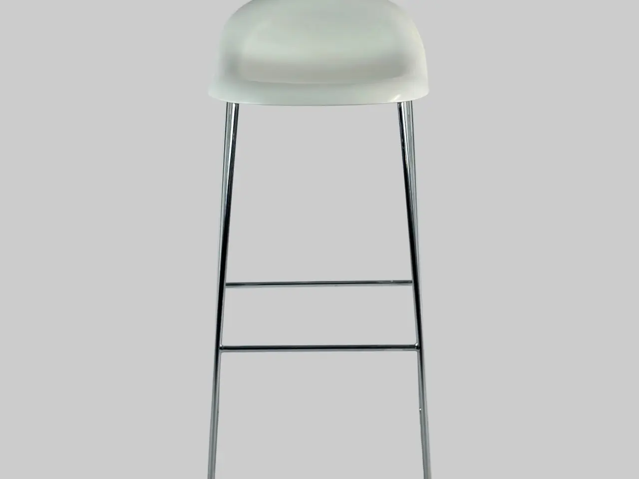 Billede 3 - GUBI 3D Bar Stool Barstol – Hvid/Krom Stel SH 75 cm