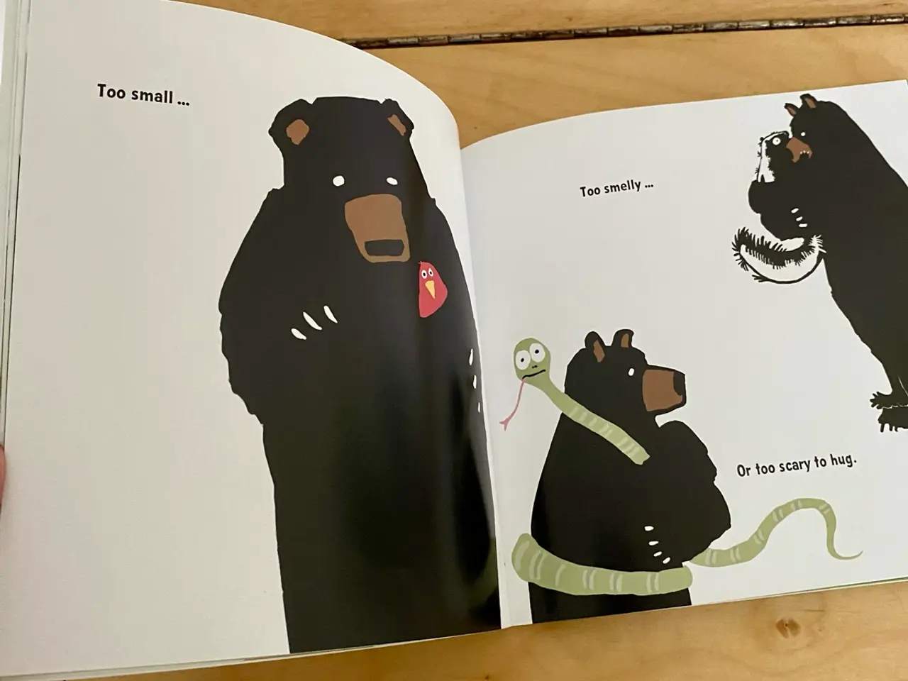 Billede 5 - Big bear hug. Engelsk børnebog