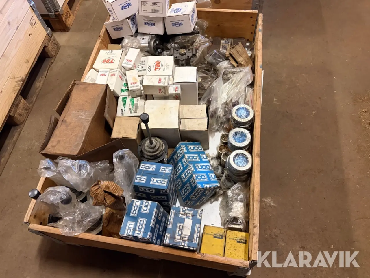 Billede 3 - Lot - ventiler, joystick, droslere, ventildele, filtre og øvrigt - 1 palle