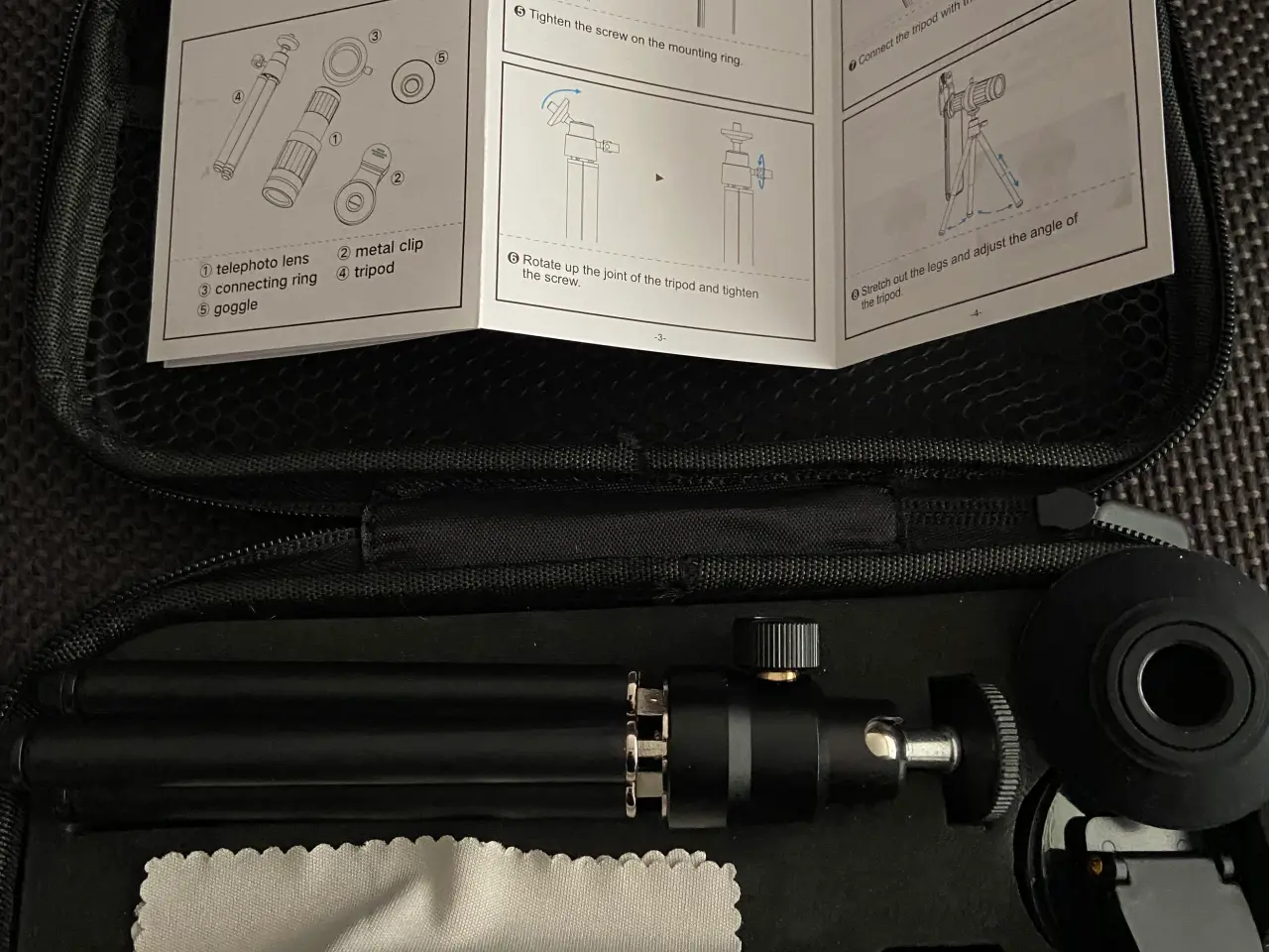 Billede 2 - Linse med stativ kit til smartphone