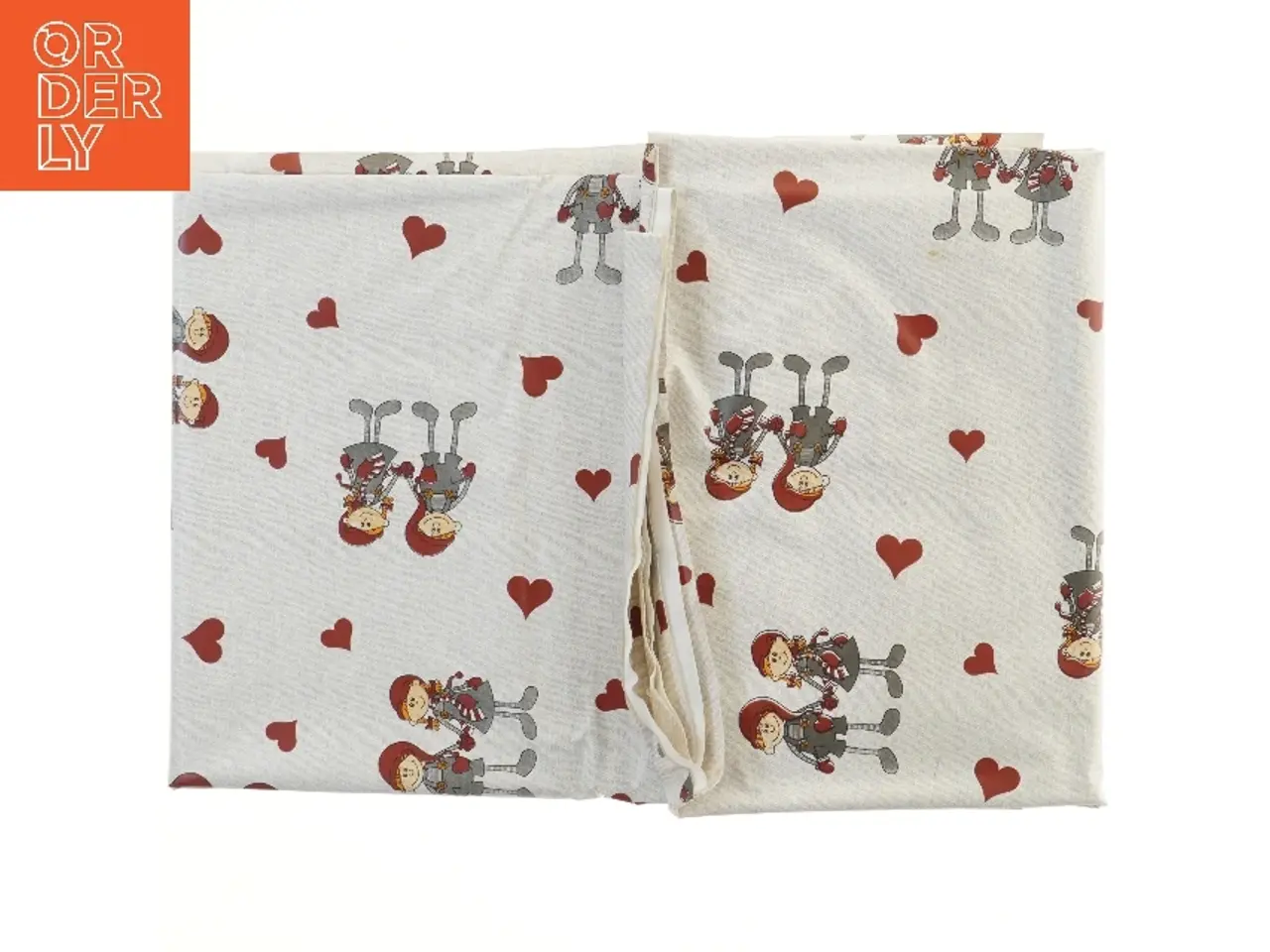 Billede 2 - Jule voksdug med nissemotiv ❤️som ny❤️ (str. 300x140 cm)