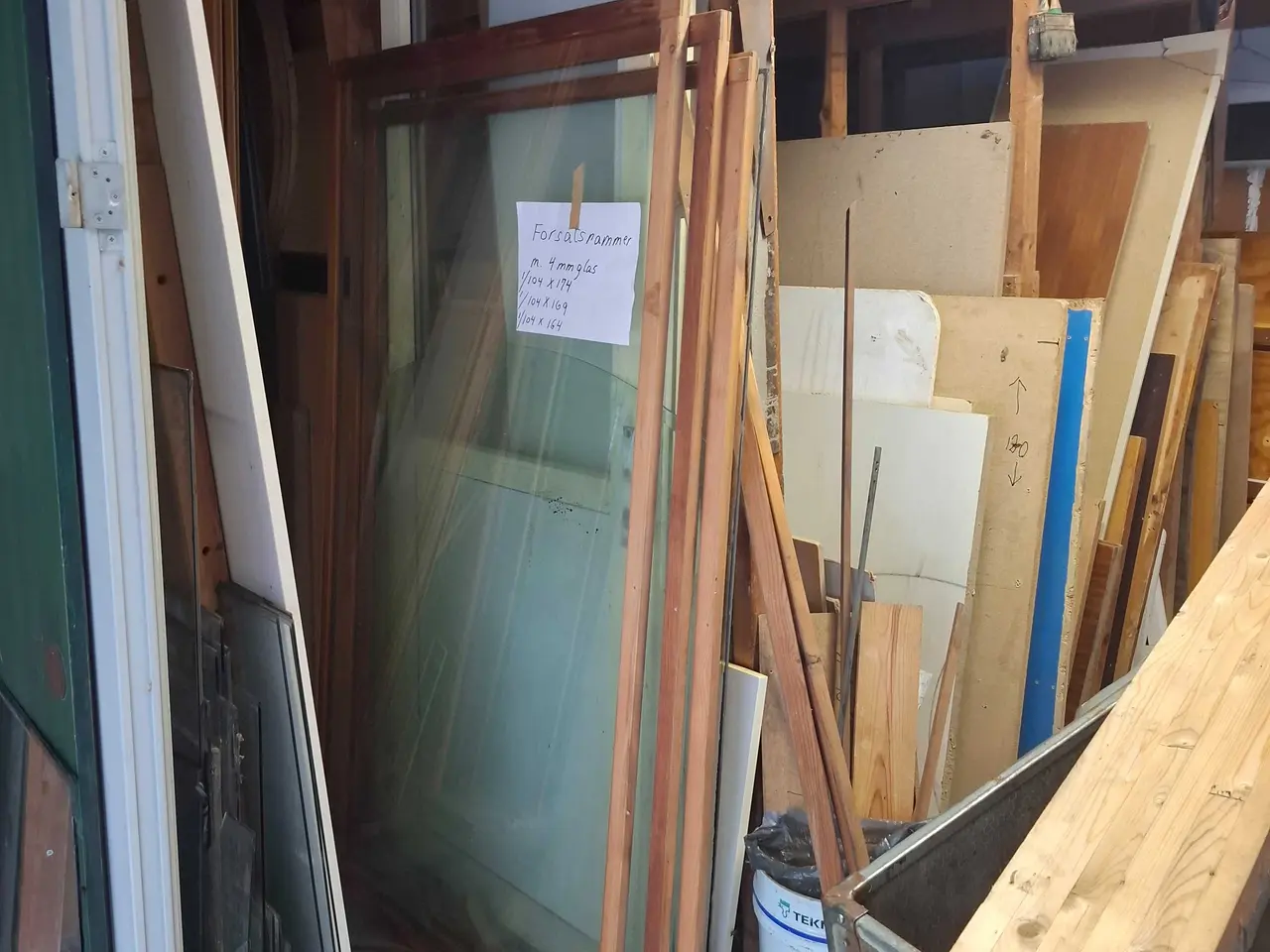 Billede 1 - Forsatsrammer med 4 mm glas