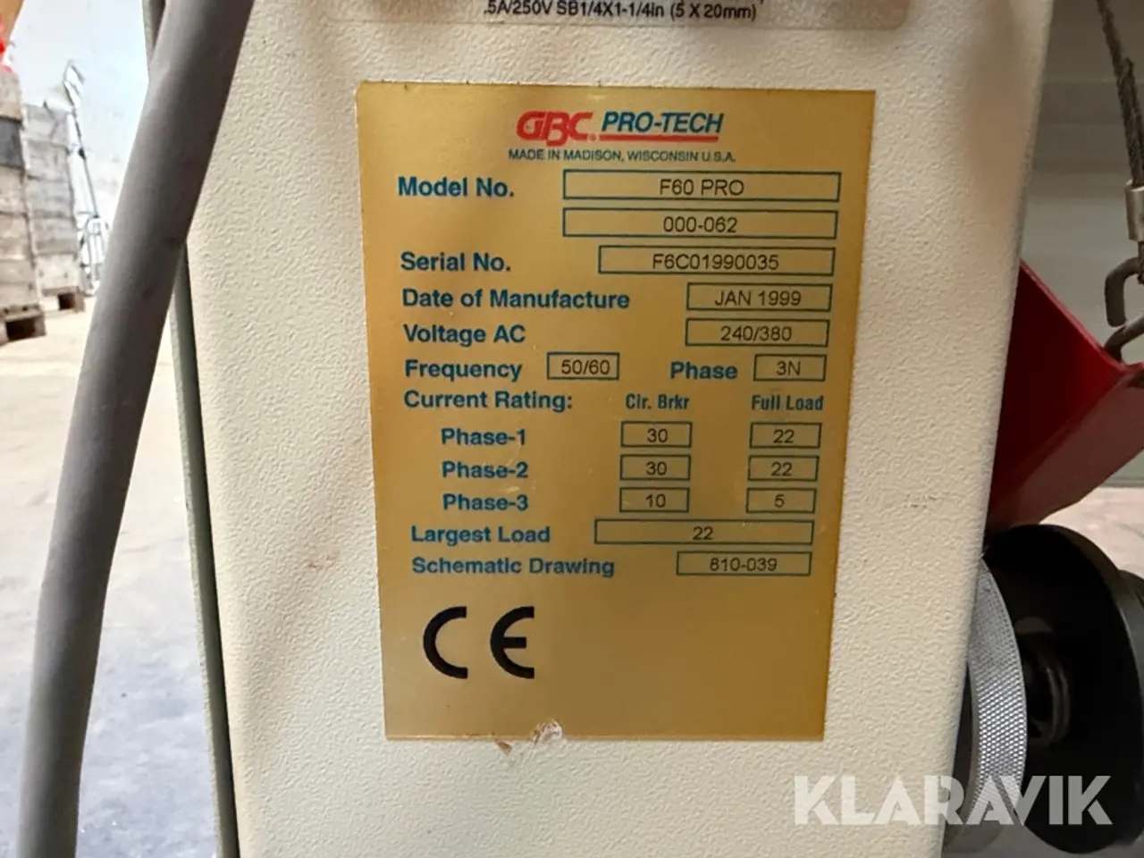 Billede 5 - Rullelaminator GBC Pro-Tech F60 PRO