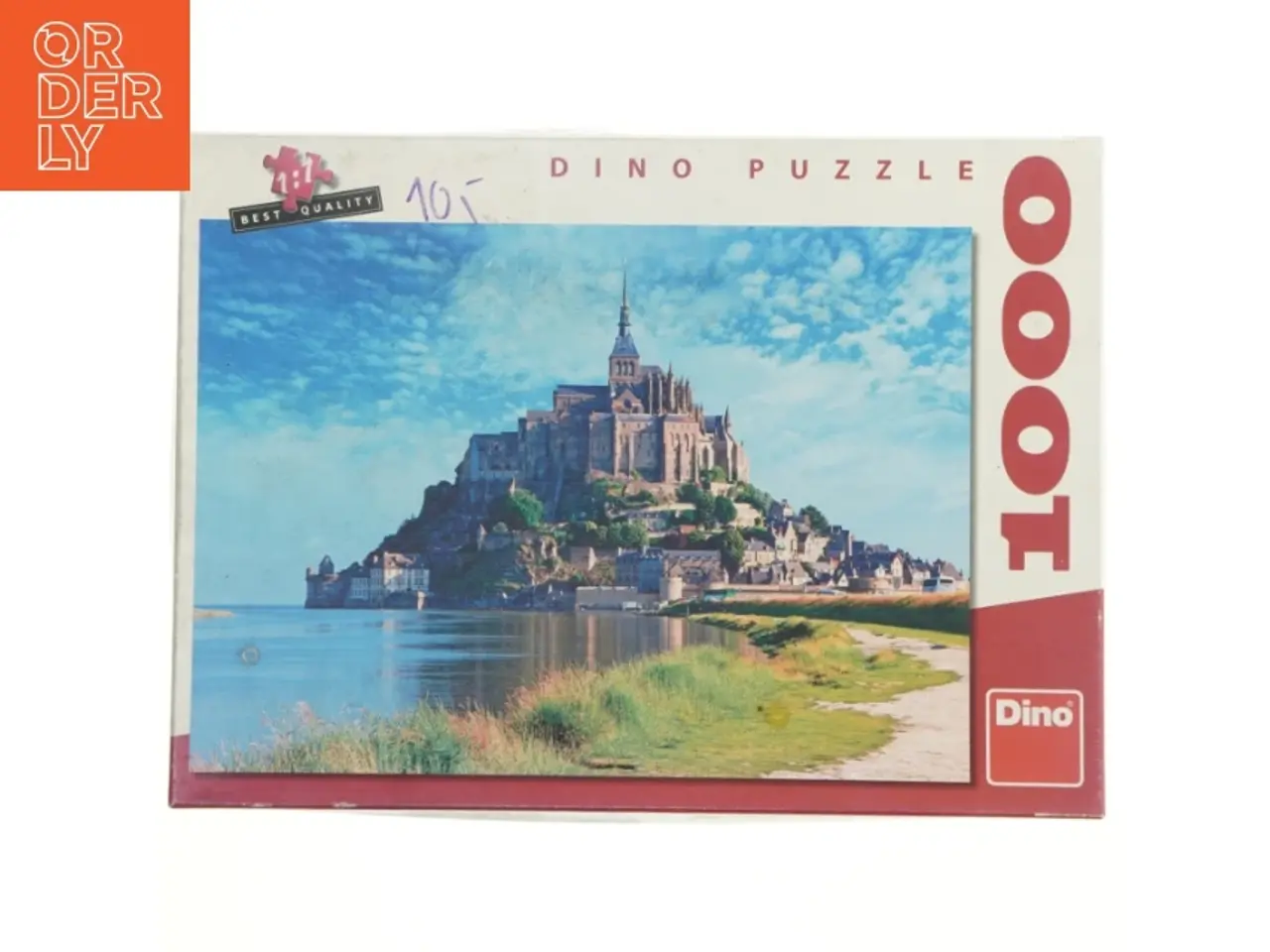 Billede 1 - Puslespil Dino Mont Saint-Michel fra Dino (str. 1000 brikker)