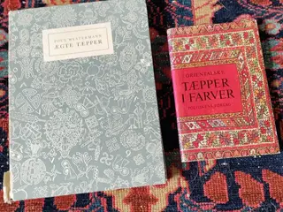 Opslagsbøger om ægte tæpper.