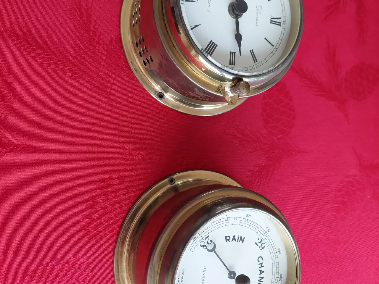 Billede 1 - Skibsur og - barometer