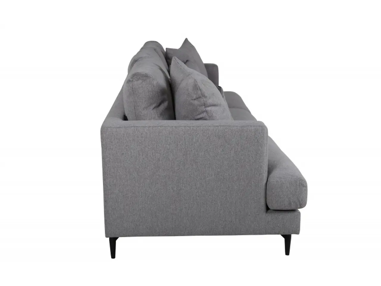 Billede 2 - Sofia 3 personers Sofa - Sort og Grå
