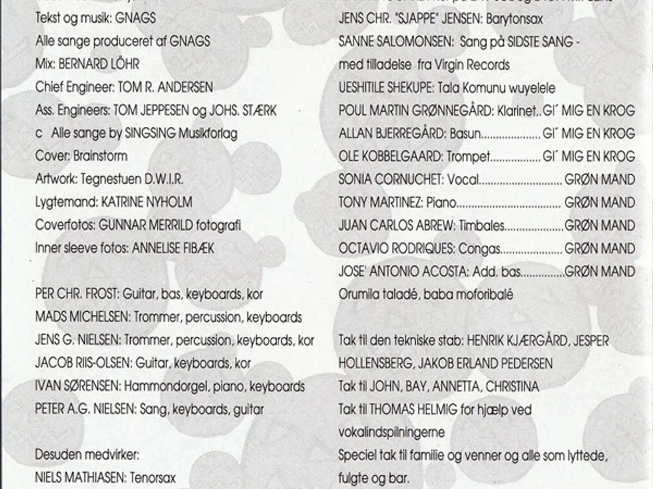 Billede 5 - Gnags – Lygtemandens Sang – CD