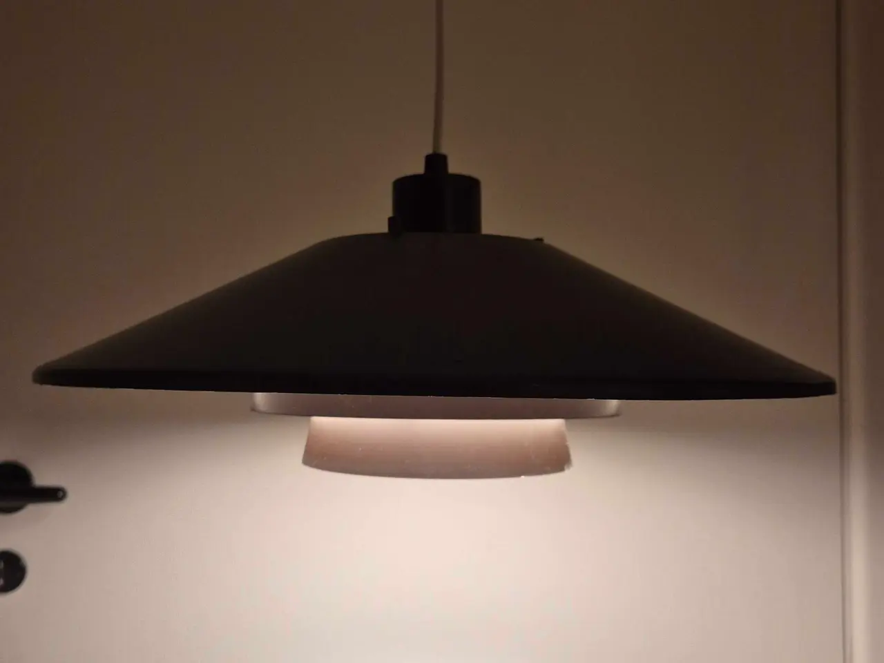Billede 4 - Brun retrolampe fra danske Superlight 